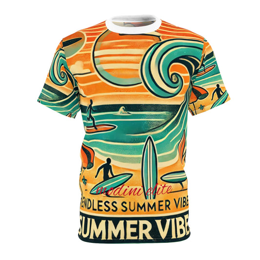 Endless Summer Vibes T-Shirt - Unisex Surf Tee for Beach Lovers