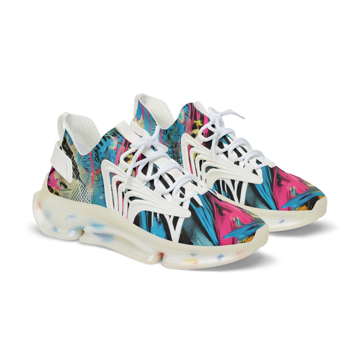 Vibrant Mesh Sneakers for Men - Stylish & Comfortable Athletic Footwear